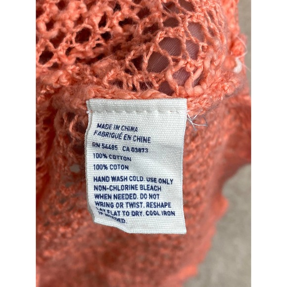 American Eagle Crochet Long Sleeve Top Size Medium - Picture 3 of 5